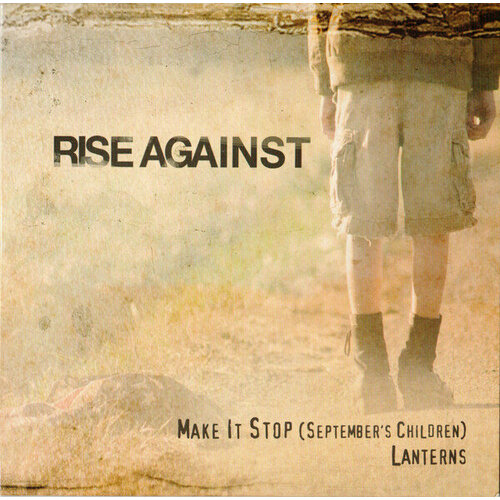 Виниловая пластинка Rise Against: Make It Stop / Lanterns. 1 LP vampire rex lp щетка для lp brush it набор