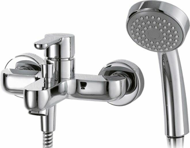 Смеситель Bravat Stream F63783C-B для ванны с душем