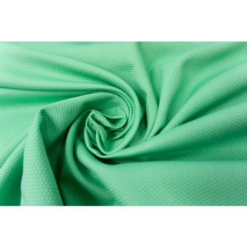 Ткань Хлопок фактурный зеленый. Ткань для шитья ткань шелк фактурный молочный ткань для шитья