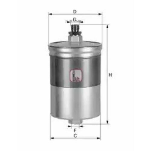 SOFIMA S1900B Топивный фиьтр