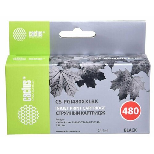 Картридж PGI-480 XXL PG Black для принтера Кэнон, Canon PIXMA TS 6140; TS 8140; TS 9140 картридж pgi 470 xl pg black для принтера кэнон canon pixma ts 5040 ts 6040