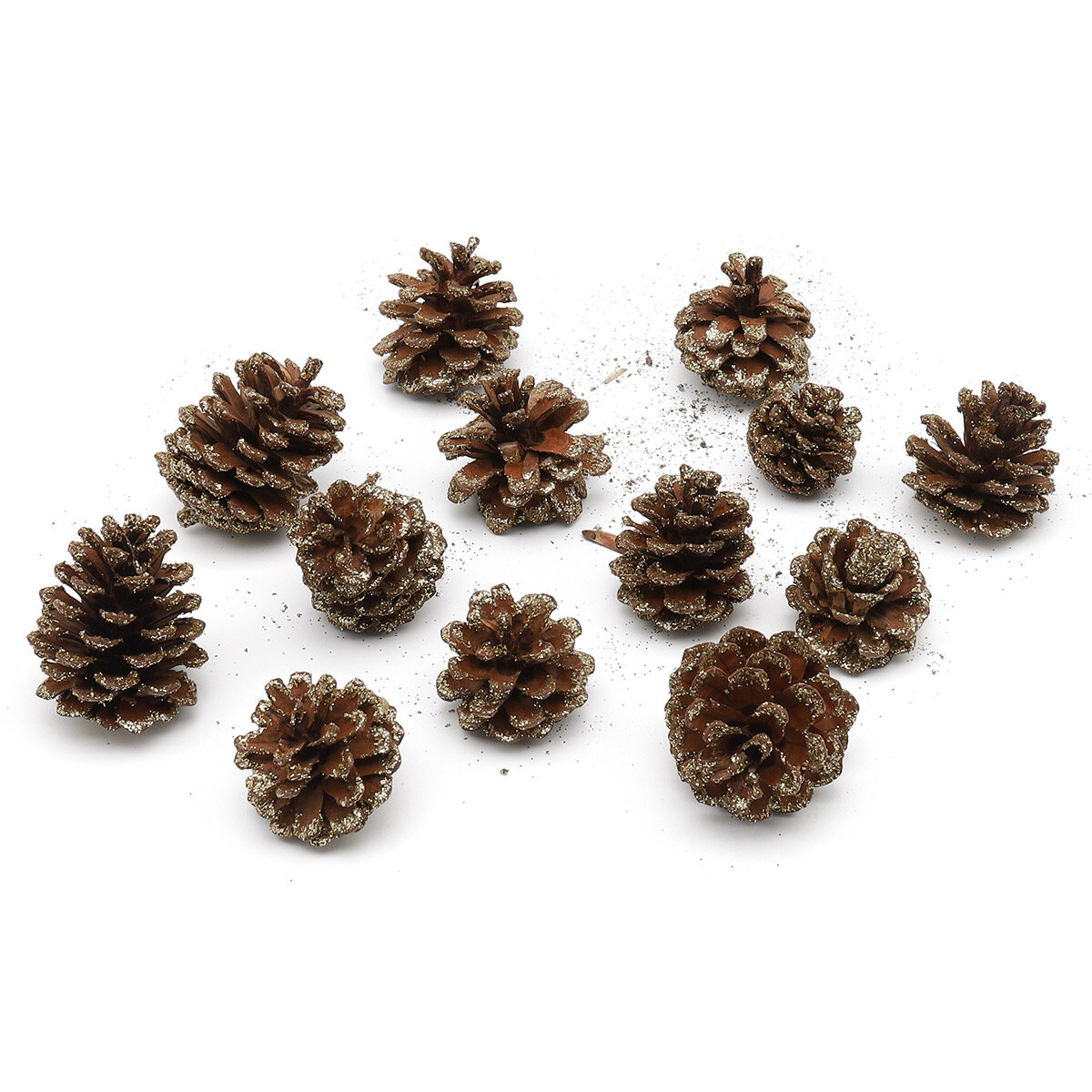 фото Шишки декоративные 100гр (J)