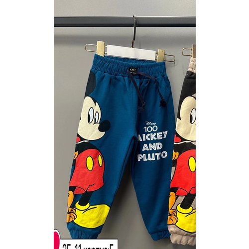 фото Брюки , размер 110, синий krc kids club