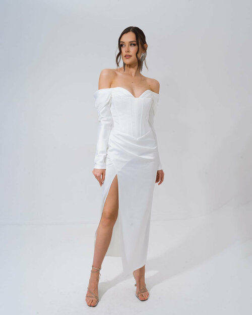 Платье размер 44, белый