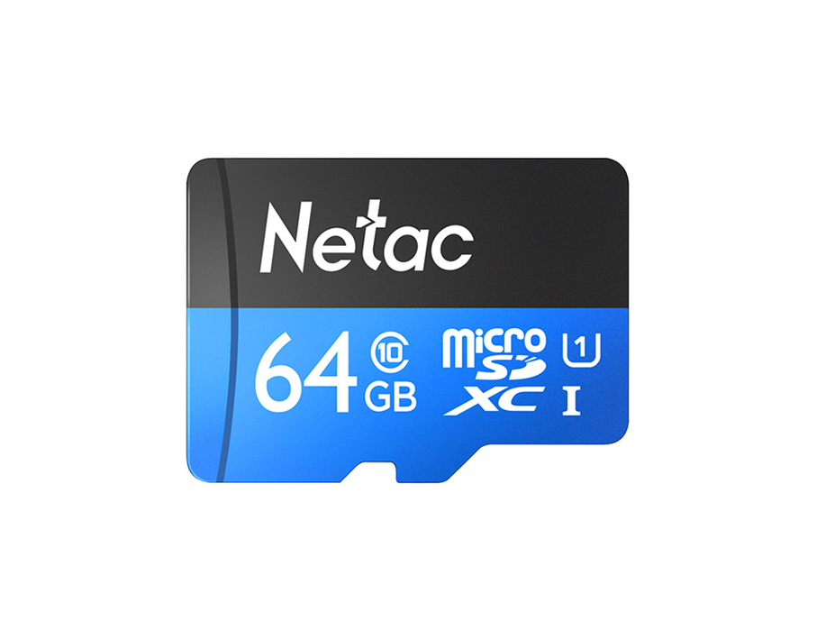 Карта памяти microSD 64 ГБ Netac Class 10 Standard ( NT02P500STN-064G-S )