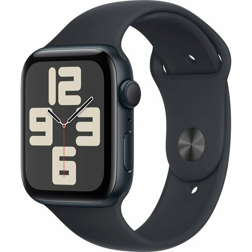Часы Apple Watch Series SE 2023 44mm Aluminium Case GPS Sport Band Midnight SM 2807000₽
