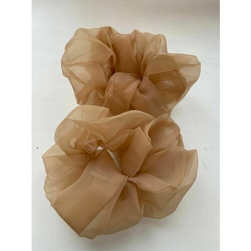 Бант-резинка из органзы 2 шт