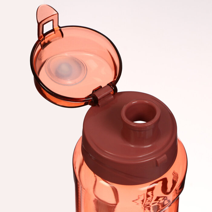 Бутылка для воды SPORT, 650 мл, 23 х 76 х 48 см, красная 1 шт
