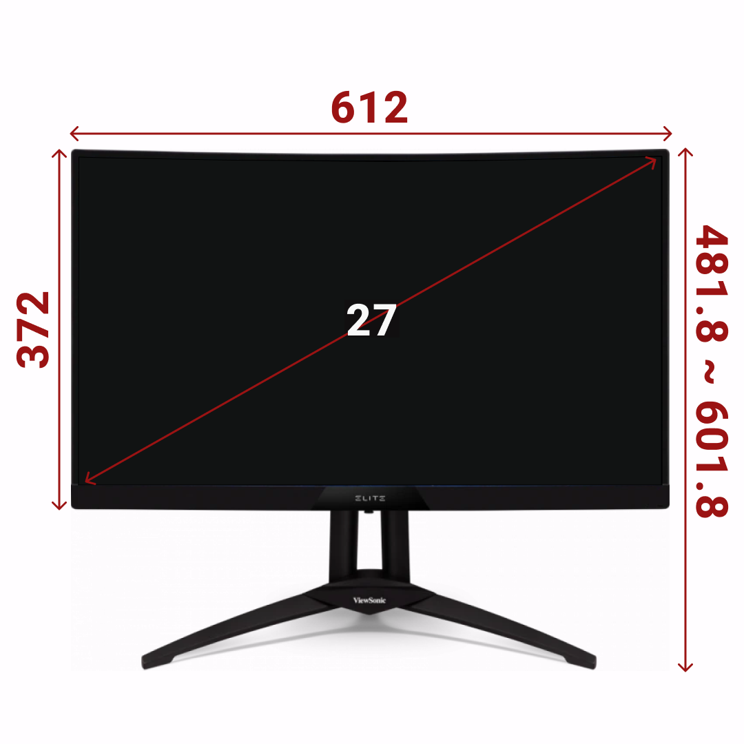 Монитор VIEWSONIC XG270QC 27", черный [vs17911] - фото №5