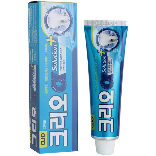 Зубная паста Clio Alpha Solution Total Care Plus Toothpaste, 120 г детская зубная паста со вкусом черники my earthday alpha care plus toothpaste step 02 60 гр