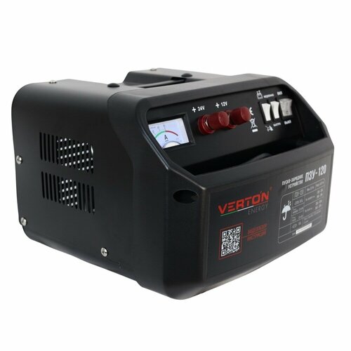 Пуско-зарядное устройство VERTON Energy ПЗУ- 120 122420-400 Ач заряд 08кВт30А пуск 36кВт 1003500₽