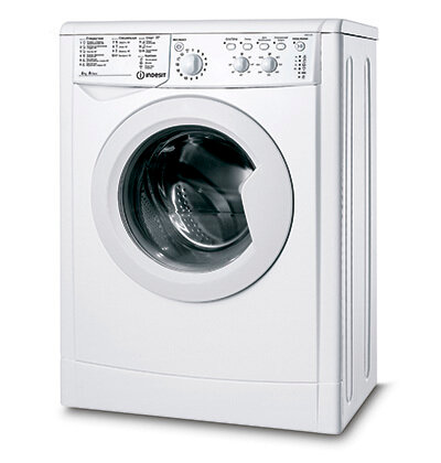 Стиральная машина Indesit IWSC 6105 (CIS) с раковиной Энигма 55