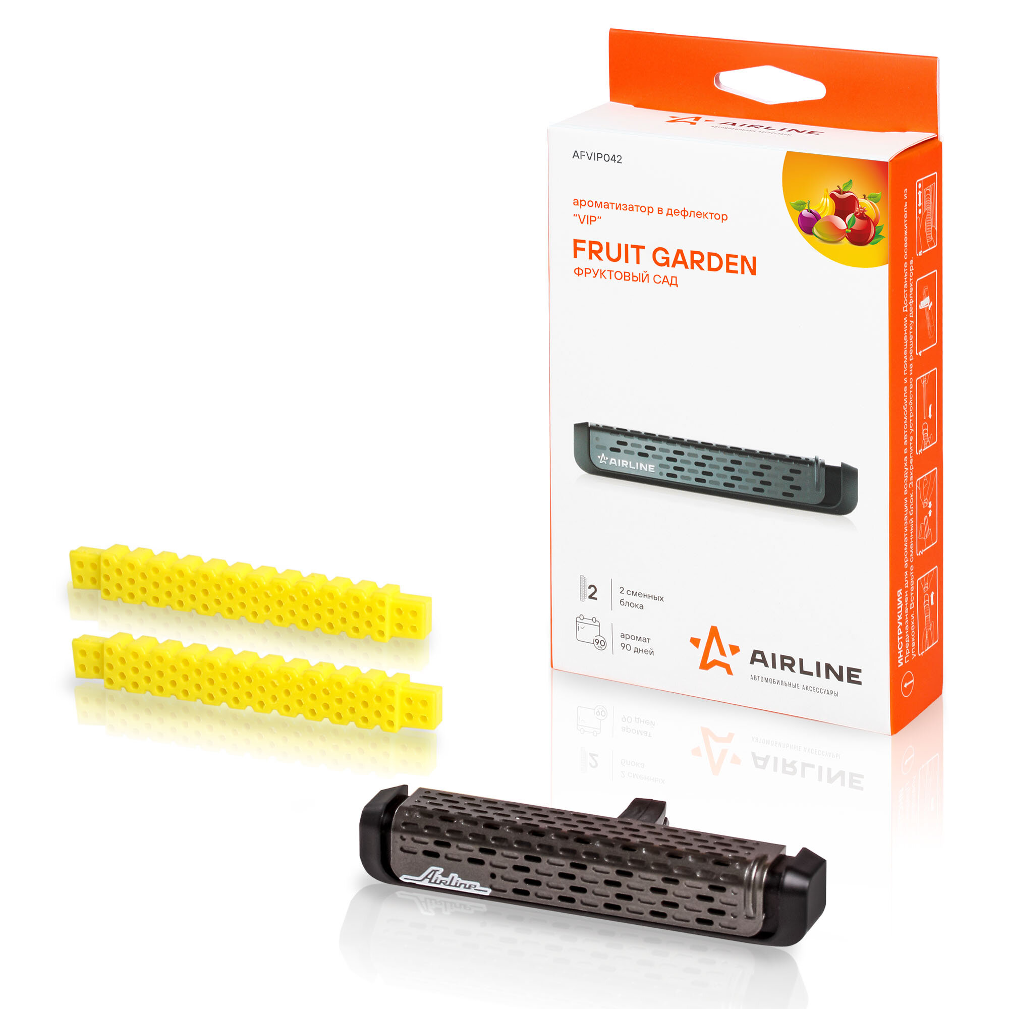 Ароматизатор на дефлектор "VIP" фруктовый сад (AFVIP042)