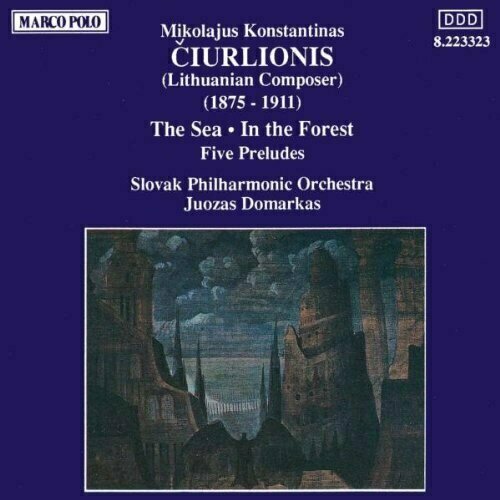 AUDIO CD Mikolajus Ciurlionis: The Sea