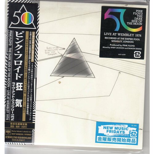 Audio CD Pink Floyd - The Dark Side Of The Moon: Live At Wembley 1974 (2023 Master) (Digisleeve) (1 CD)