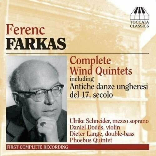 AUDIO CD FERENC FARKAS - Complete Wind Quintets