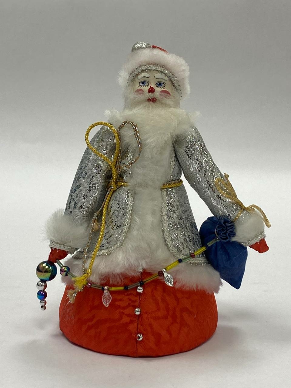 фото Кукла сувенирная "Дед мороз", Фарфоровая, Текстиль, СПБ