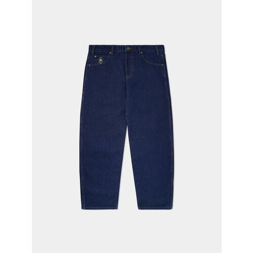 фото Джинсы butter goods hound denim, размер 36, синий