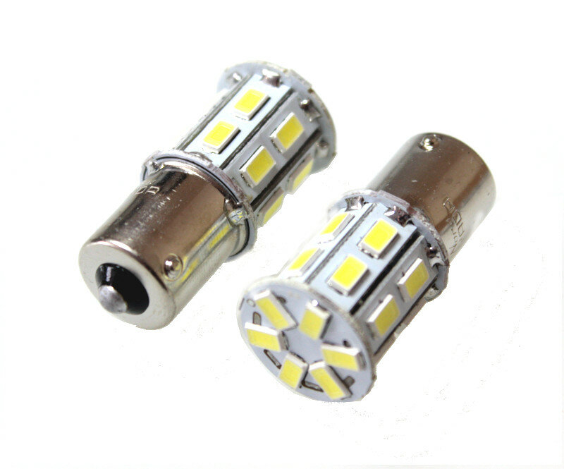 Лампа 1-конт. 12V P21W S25 20 SMD с цок. BA15s