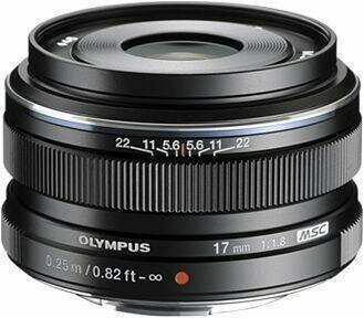 Объектив Olympus M.Zuiko Digital 17mm F1.8 черный