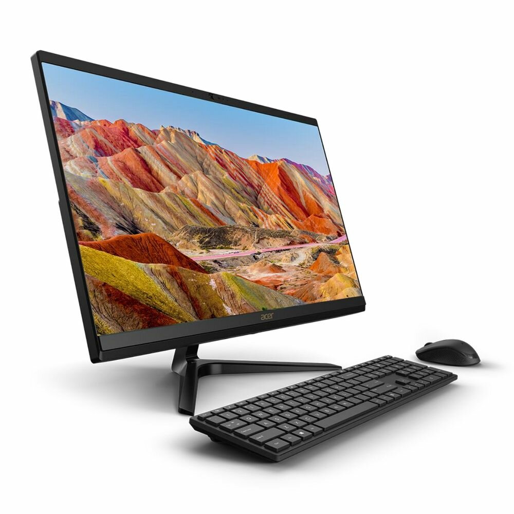 Моноблок Acer Aspire C24-1800 Core i5-1335U/8Gb/SSD512Gb/FHD/23,8 /IPS/KB/M/noOS/black (DQ. BKMCD.001)