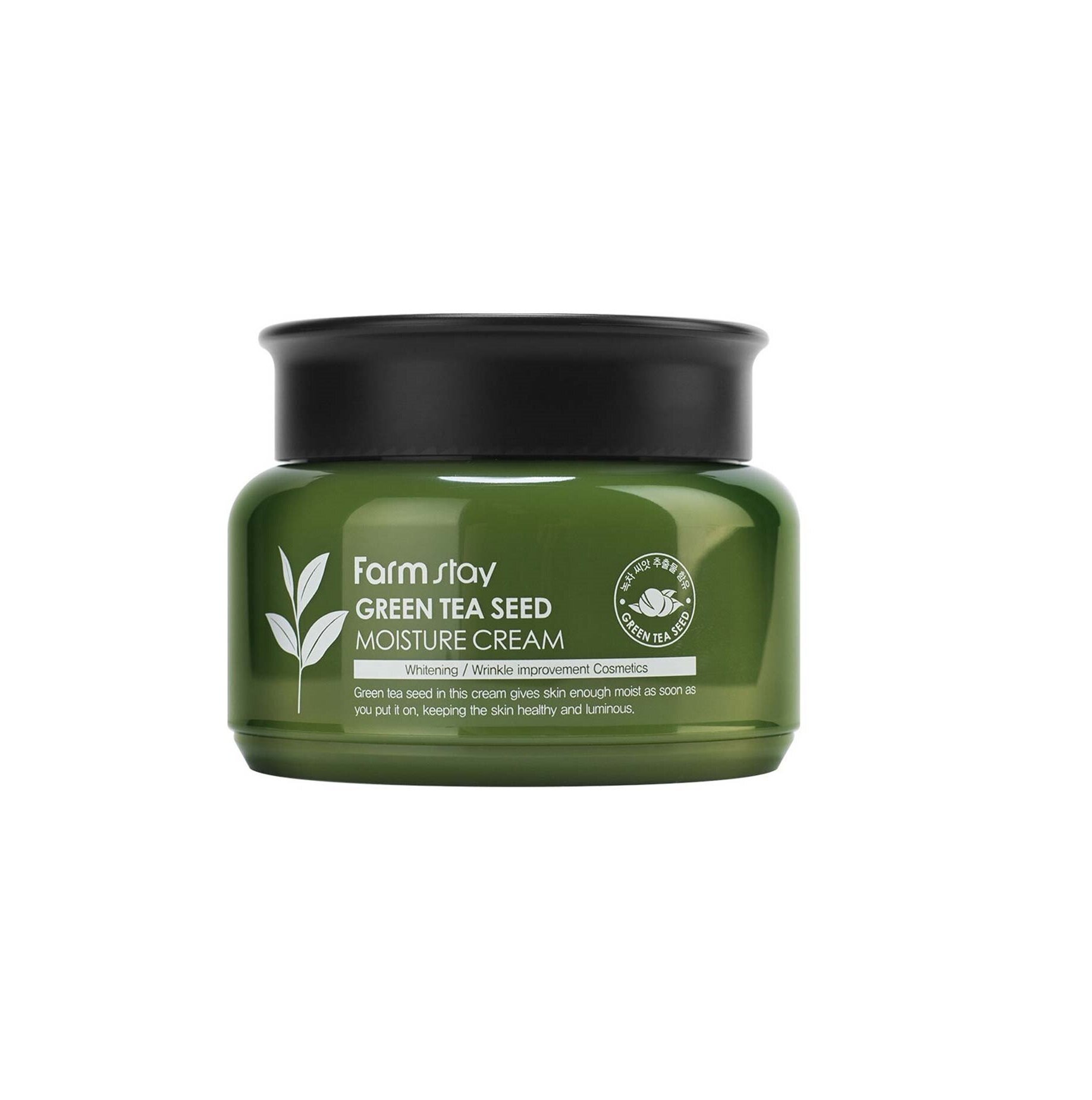 FarmStay Green Tea Seed Moisture Cream Увлажняющий крем с семенами зеленого чая