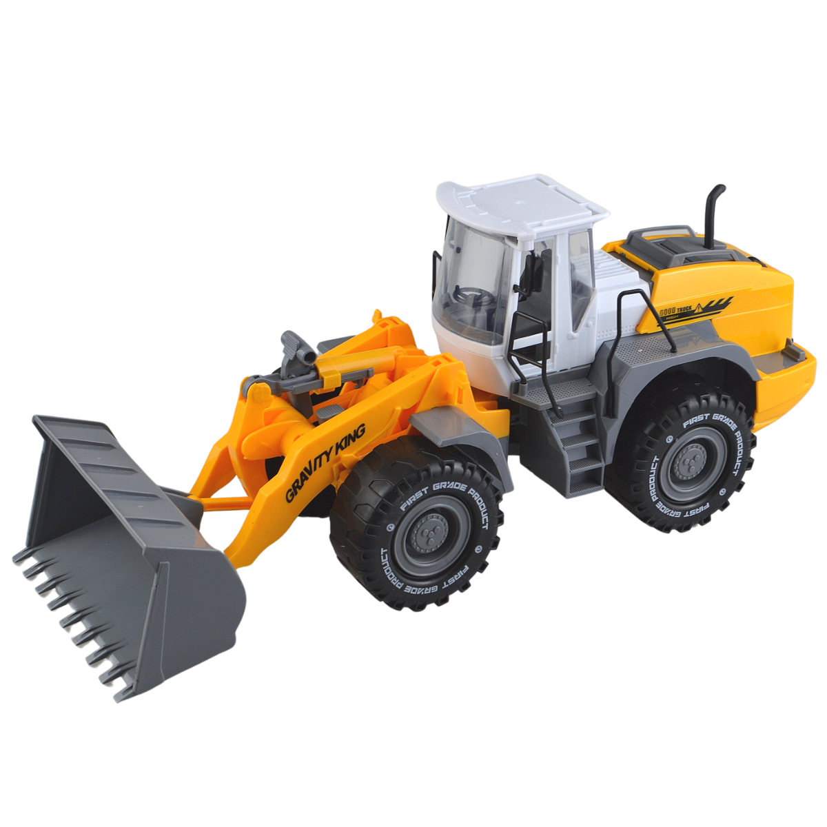 Трактор экскаватор погрузчик инерционная машинка Спецтехника в подарок игрушечный городской транспорт