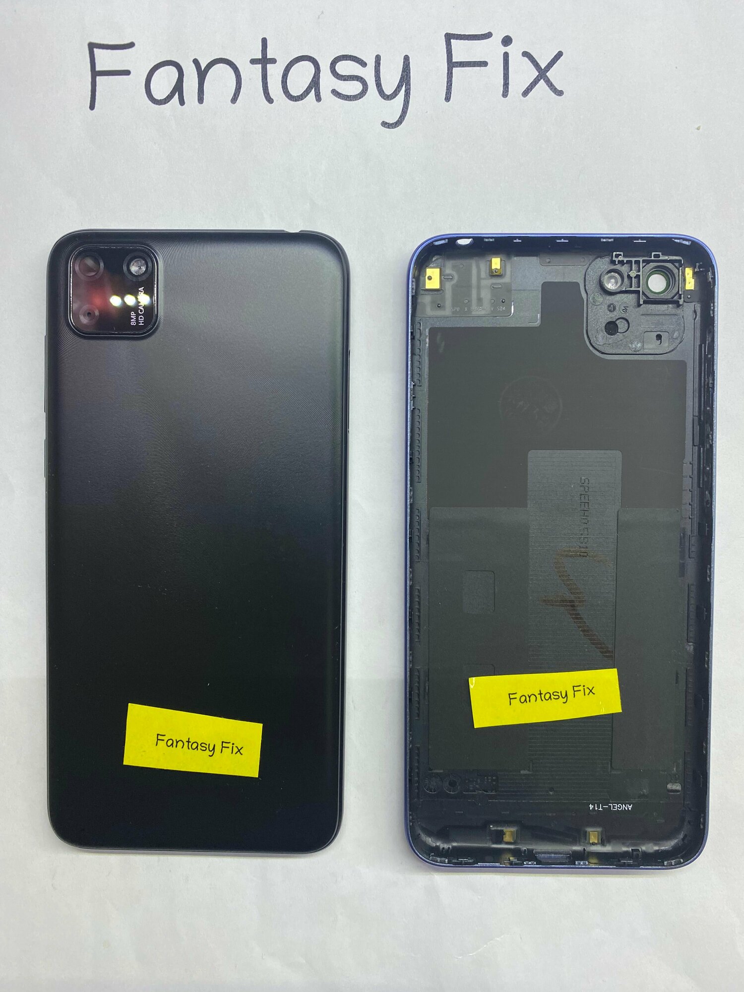 Задняя крышка для Huawei Honor 9S/Y5p (DUA-LX9/DRA-LX9) черная
