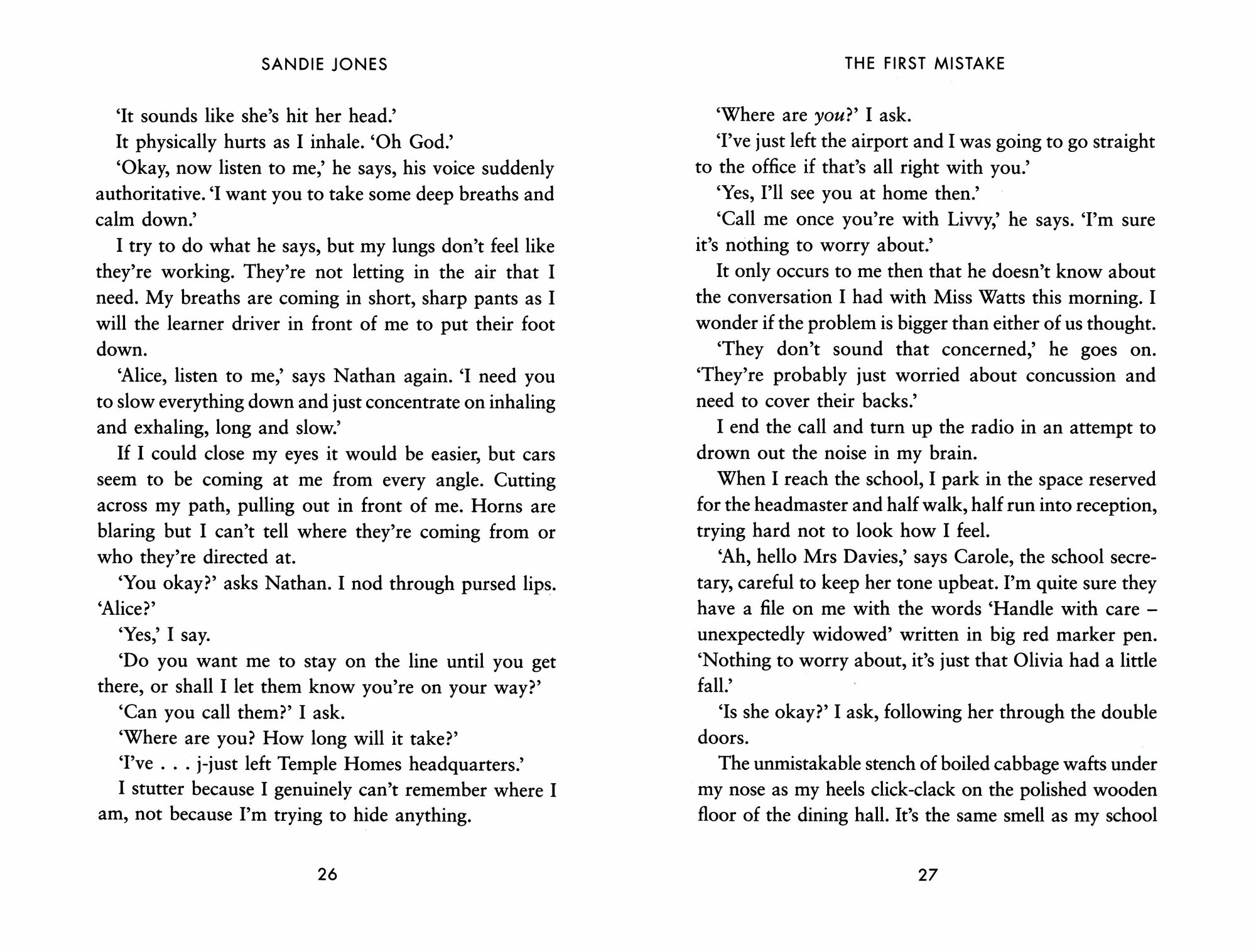 The First Mistake (Sandie Jones) - фото №3
