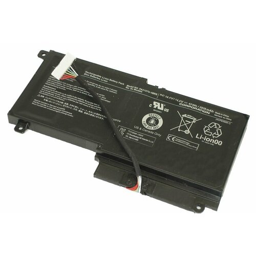 Аккумулятор для ноутбука Toshiba L50, P50, S50. 14.4V 2838mAh, PA5107U-1BRS аккумулятор pa5107u дляtoshiba satellite l45 l40d l45d l50 l55 p50 p50t p55 s50 s50d s55 s55d yd021621u p000573230 14 4v