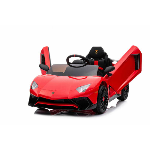 Детский электромобиль Lamborghini Aventador SV Roadster 2WD 12V - BDM0931-RED