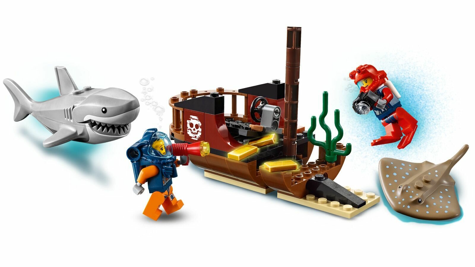 Lego city oceans 60266 forskningsskip sale