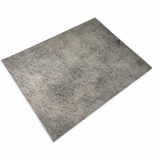 фото Настольный кожаный коврик, бювар из натуральной кожи для рабочего стола, ogmore winchester by audmorr, размер 50x85 см, натуральная кожа, светло-серый j. audmorr