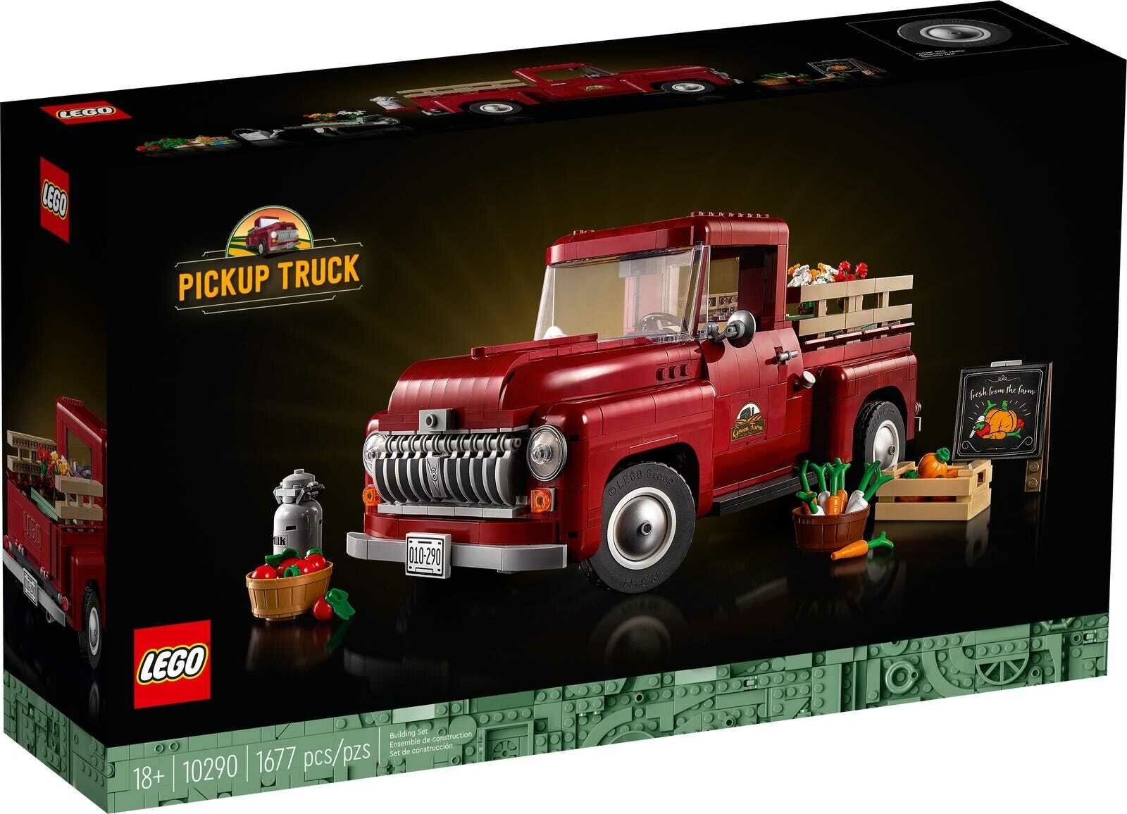 Конструктор Lego 10290 Creator Expert - Грузовик-пикап (Коллекционный набор)
