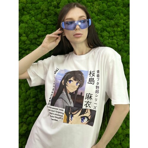 Футболка размер L, белый