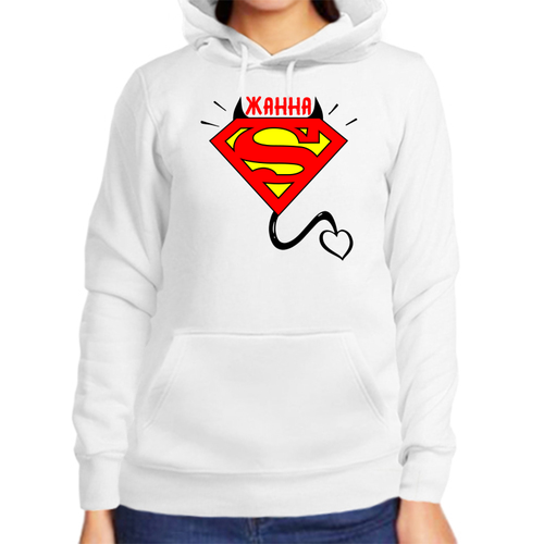 фото Худи, размер m, белый нет бренда