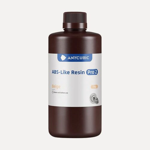 Изображение товара Фотополимерная смола Anycubic ABS-LIKE Resin PRO 2 - Бежевая (1кг.)