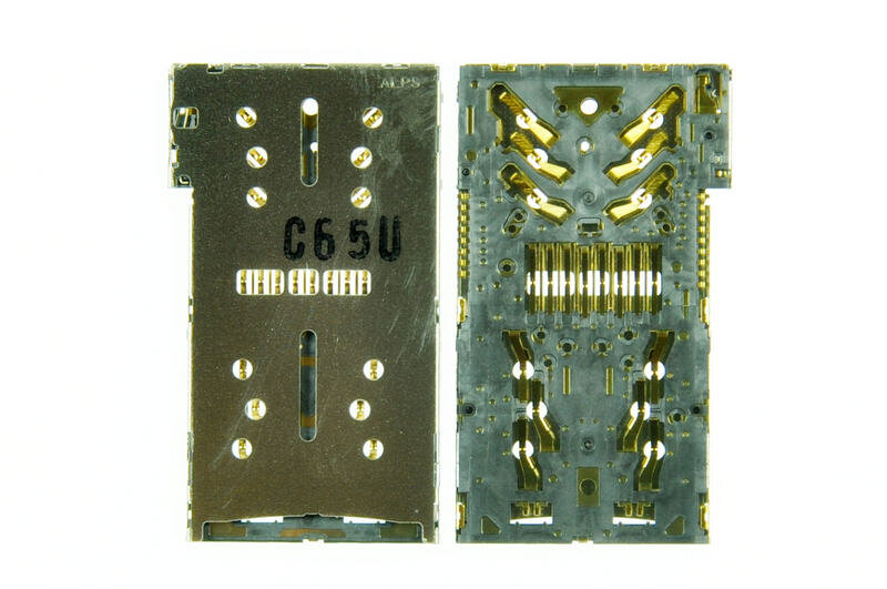 Разъем сим/карты памяти для Sony XA1/G3112/Xperia X F5121/F5122/X Perfomans F8132/X Compact F5321/XZS G8232