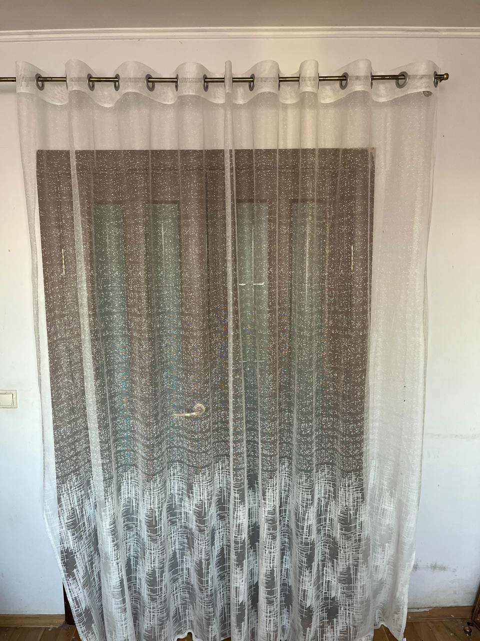 фото Тюль сетка bella tulle на люверсах 230 высота