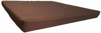 Подушка для садовой мебели Альтернатива 53,5х49х5см, цвет коричневый