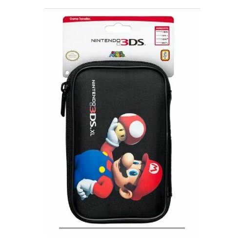 Чехол черный для Nintendo 3DS Марио Гриб