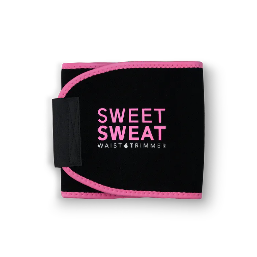 Термопояс Sweet Sweat на талию, розовый, размер М