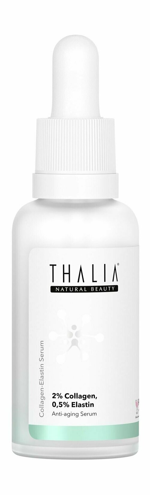 Сыворотка для лица с коллагеном 2% и эластином 0,5% / Thalia Natural Beauty Collagen-Elastin Serum