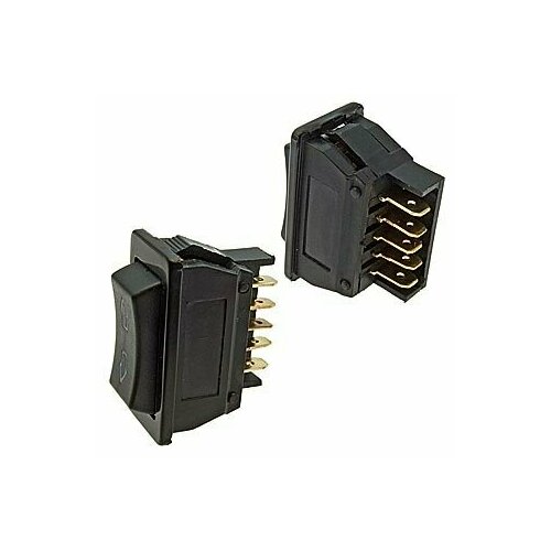 Клавишный переключатель ASW-01 черный (RUICHI)