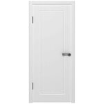 Межкомнатная дверь Порта остекленная Белая 70х200 cм - изображение