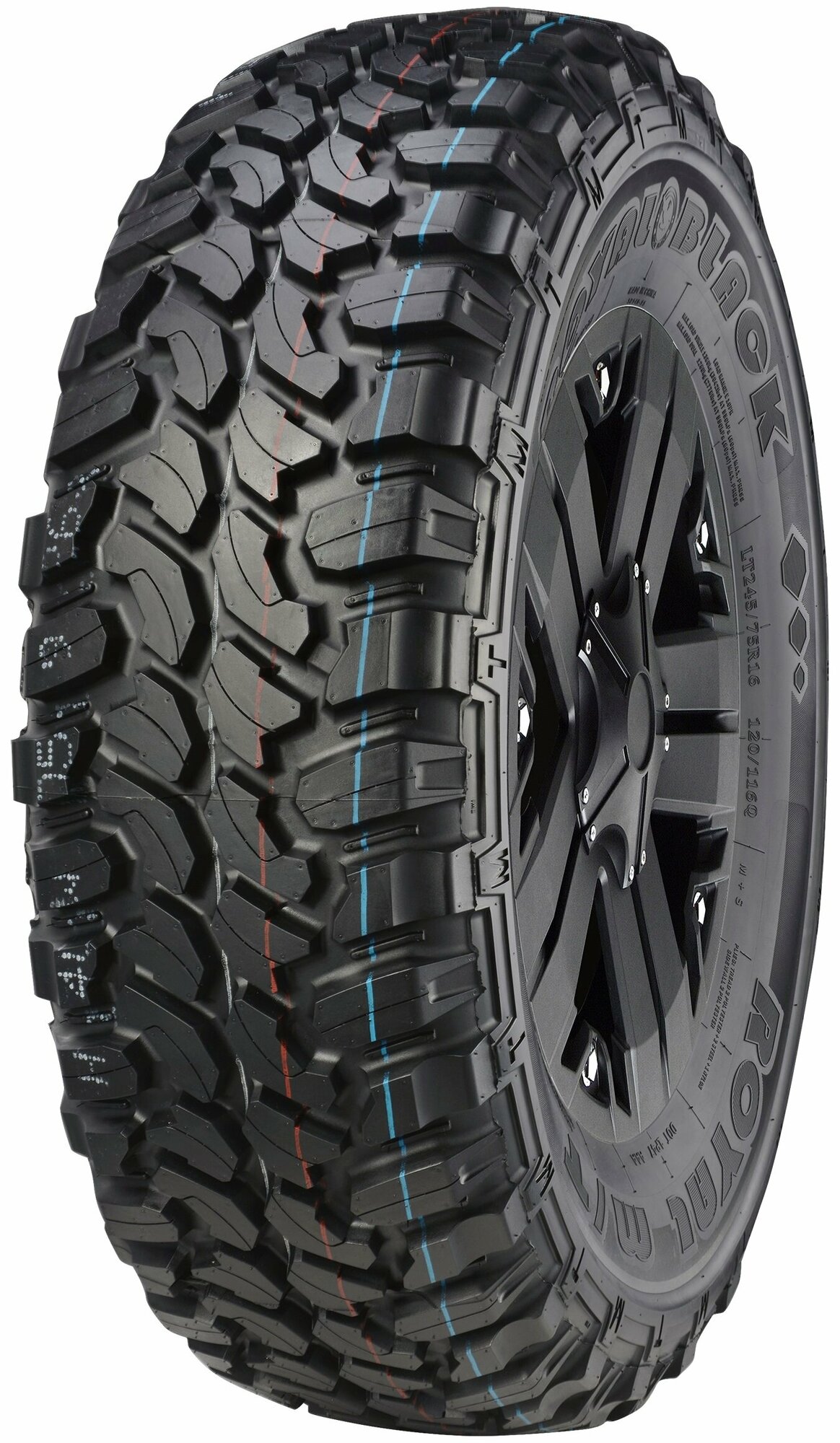 12.5/35R17 Royal Black Royal M/T 121Q