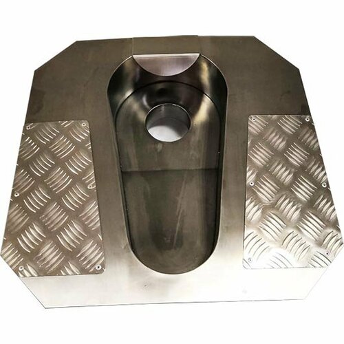 Чаша «Генуя» 540х540 антивандальная из нержавеющей стали