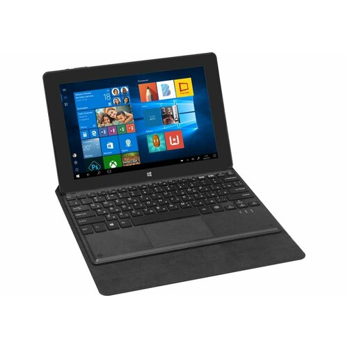 Планшет с клавиатурой Irbis TW102 101 IPS экран 232ГБ клавиатура в комплекте Windows 10 черный 1550000₽