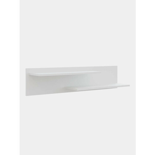 Полка навесная из ЛДСП 1м оттенки разные Гамма Белый 2099₽