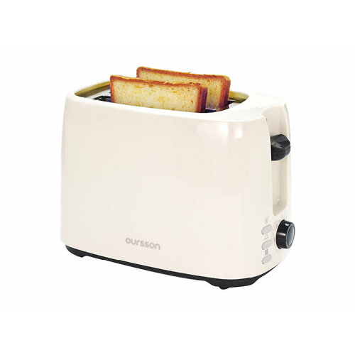 Тостер Oursson TS2114/IV на 2 ломтика, 750 Вт, 7 степеней поджаривания, цвет слоновая кость — купить, цена, характеристики